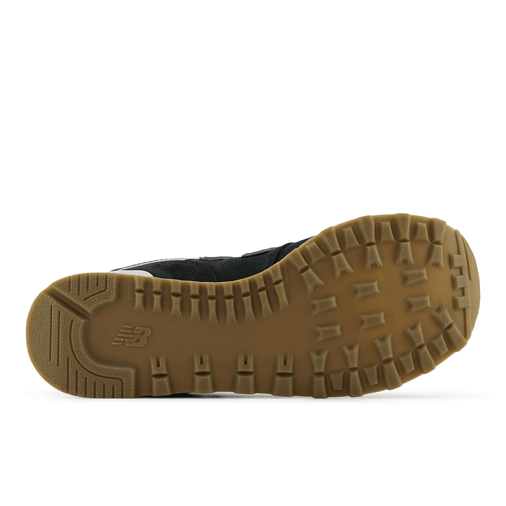 Tenis New Balance 574 Hombre-Negro/Marron 6