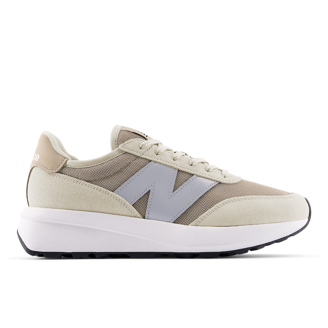 Tenis New Balance 370 Mujer-Beige/Cafe 1