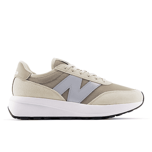 Tenis New Balance 370 Mujer-Beige/Cafe
