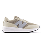 Tenis New Balance 370 Mujer-Beige/Cafe - Miniatura 1