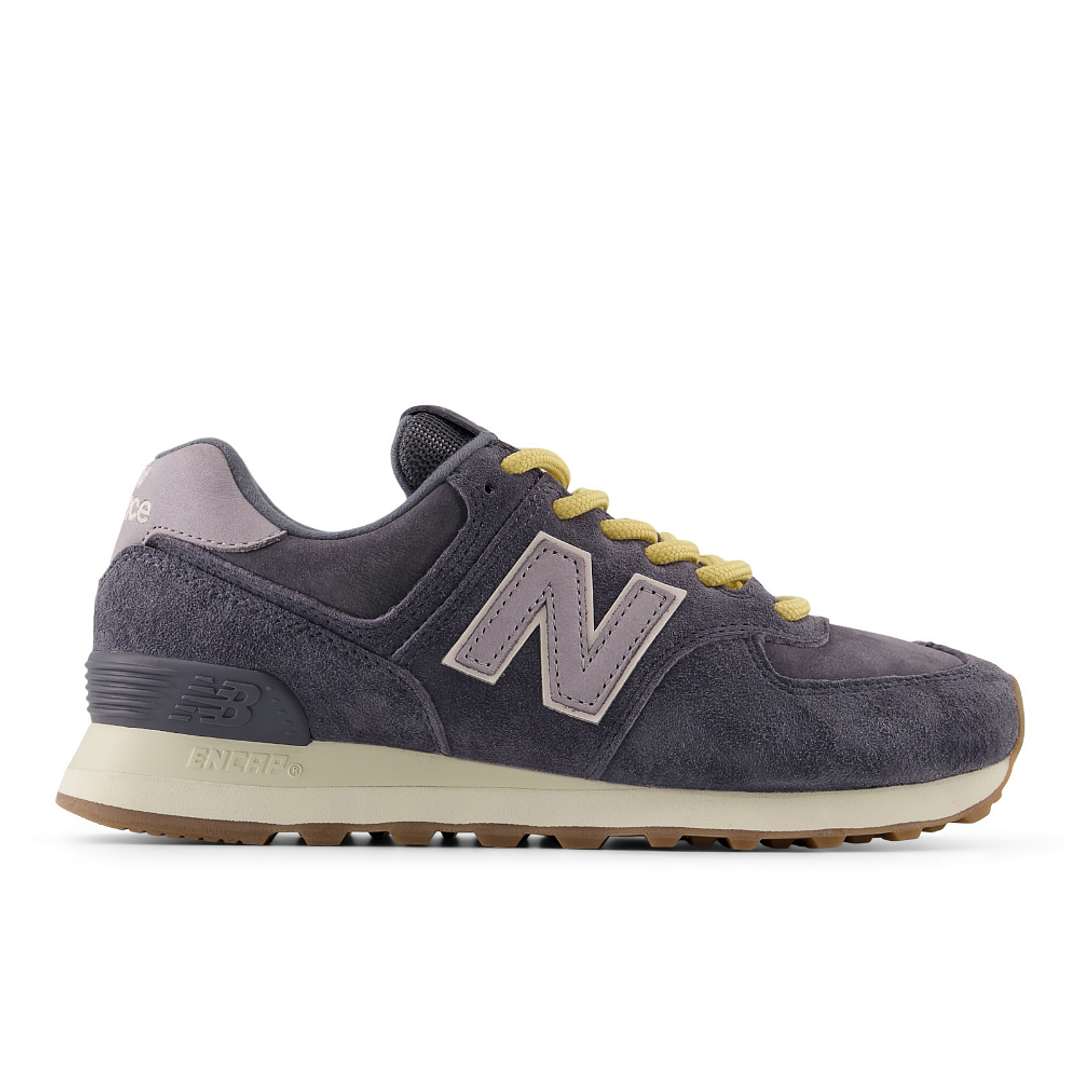 Tenis New Balance 574 Mujer-Gris Azulado 1
