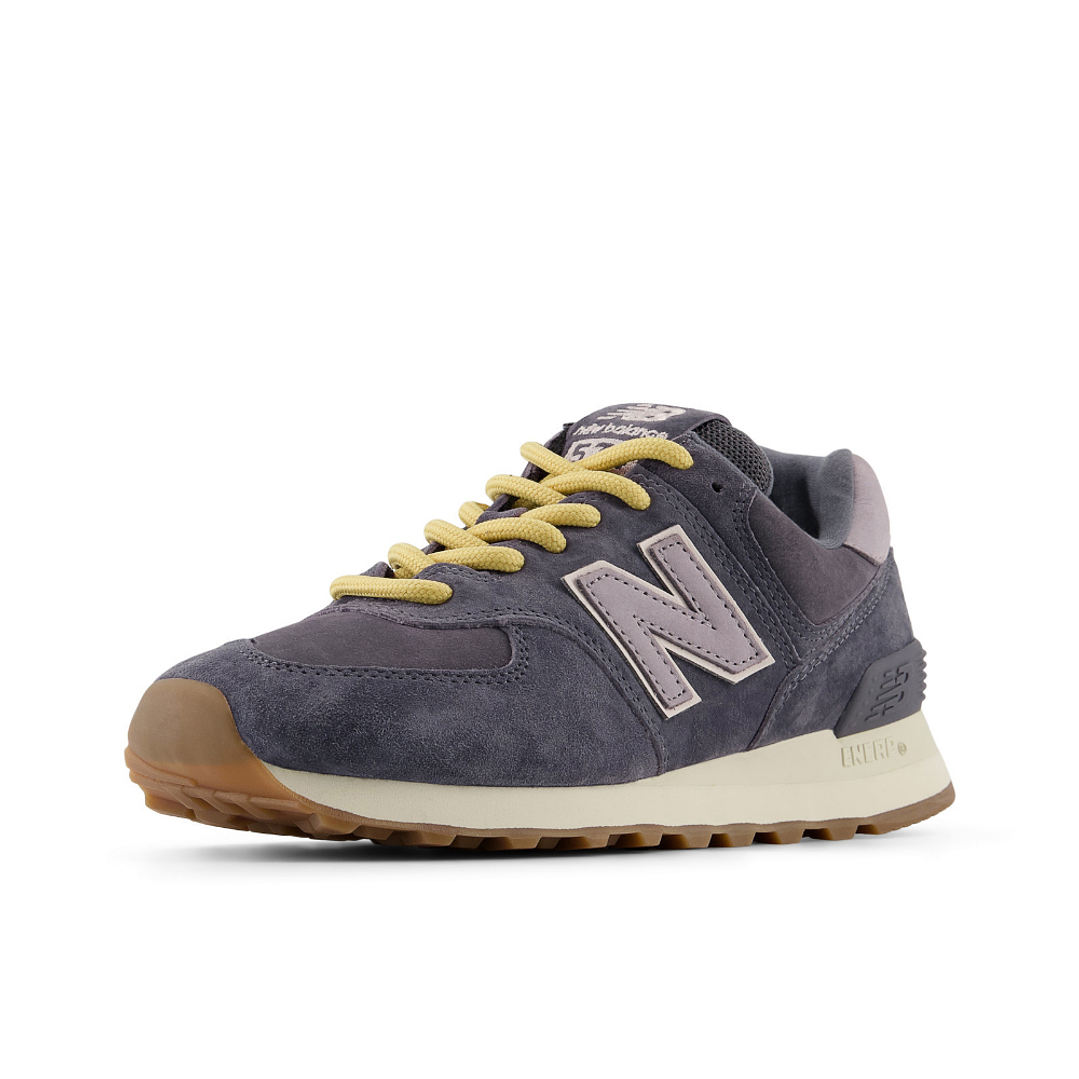 Tenis New Balance 574 Mujer-Gris Azulado 4