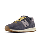 Tenis New Balance 574 Mujer-Gris Azulado - Miniatura 4