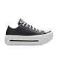 Tenis Converse Ctas Lift Double Stack Mujer-Negro - Miniatura 1