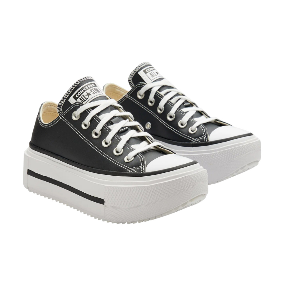 Tenis Converse Ctas Lift Double Stack Mujer-Negro 4