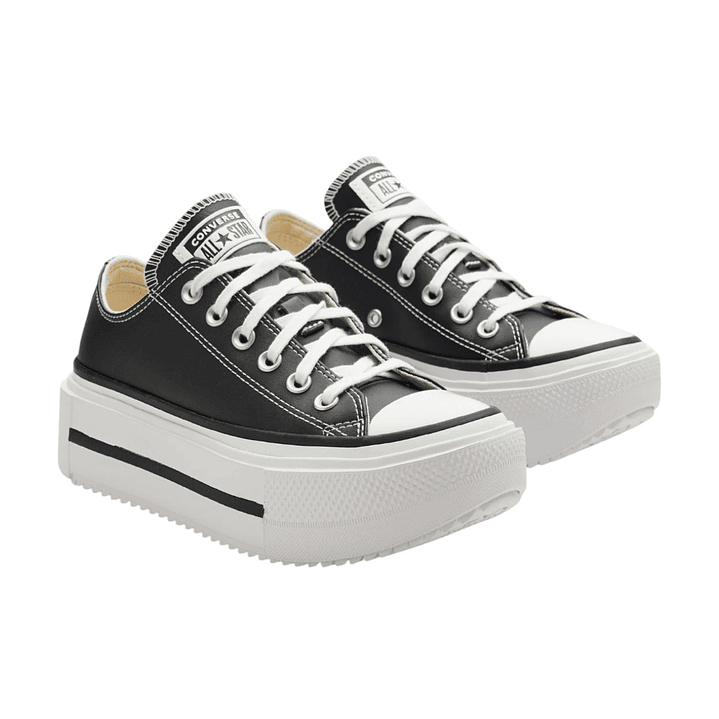 Tenis Converse Ctas Lift Double Stack Mujer-Negro 4