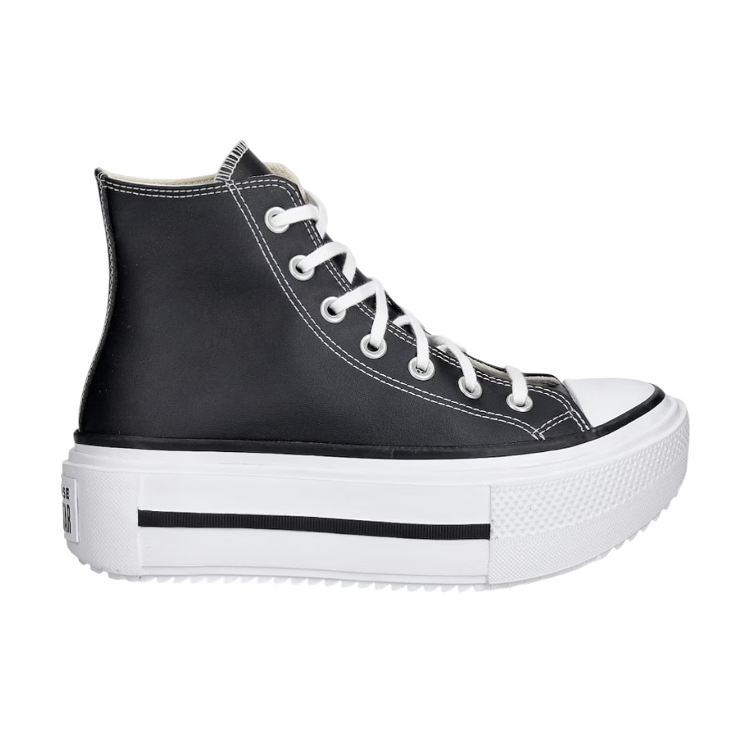 Botas Converse Ctas Lift Double Stack Mujer-Negro 1