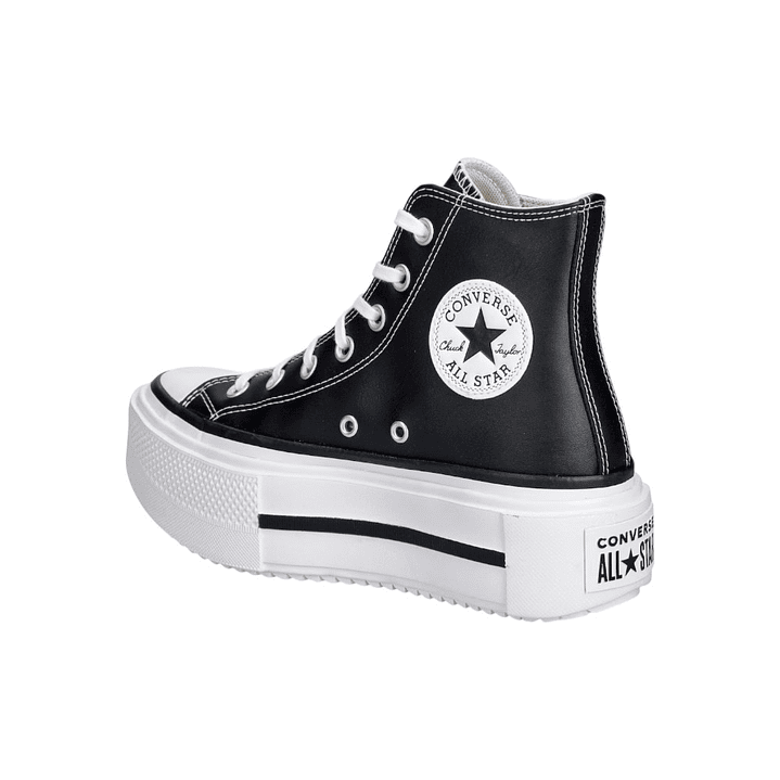 Botas Converse Ctas Lift Double Stack Mujer-Negro 3