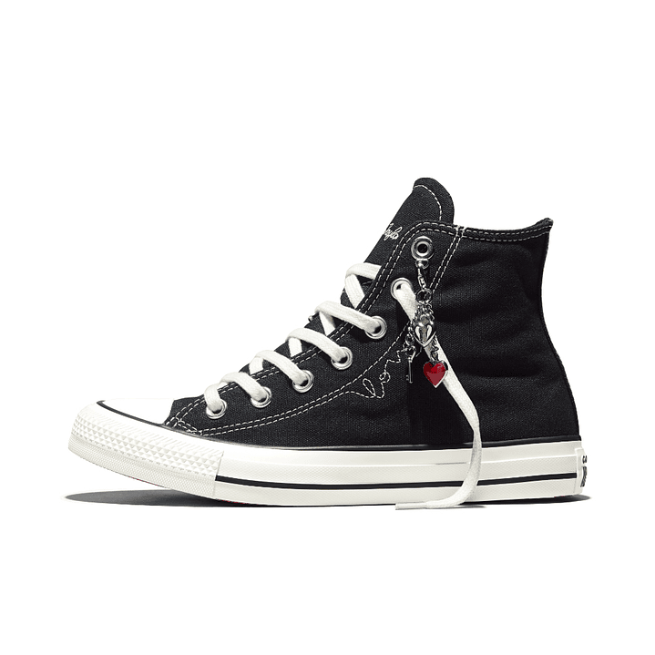 Botas Converse Chuck Taylor All Star Mujer-Negro/Blanco 3
