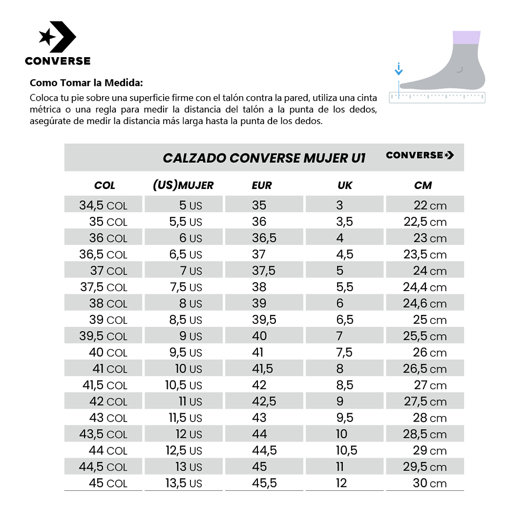 Botas Converse Chuck Taylor All Star Mujer-Negro 2