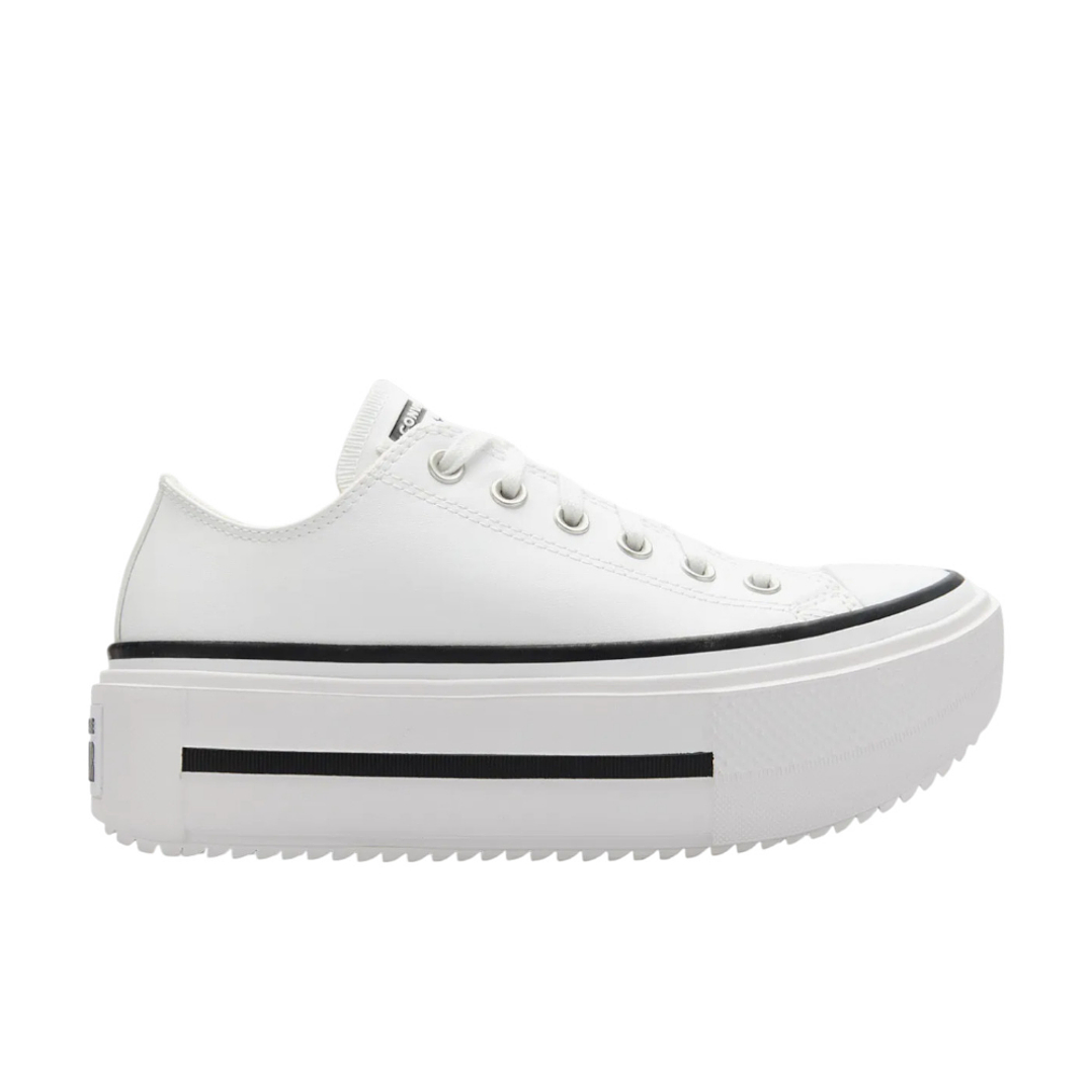 Tenis Converse Ctas Lift Double Stack Mujer-Blanco 1