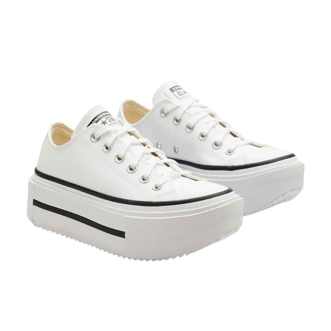 Tenis Converse Ctas Lift Double Stack Mujer-Blanco 4