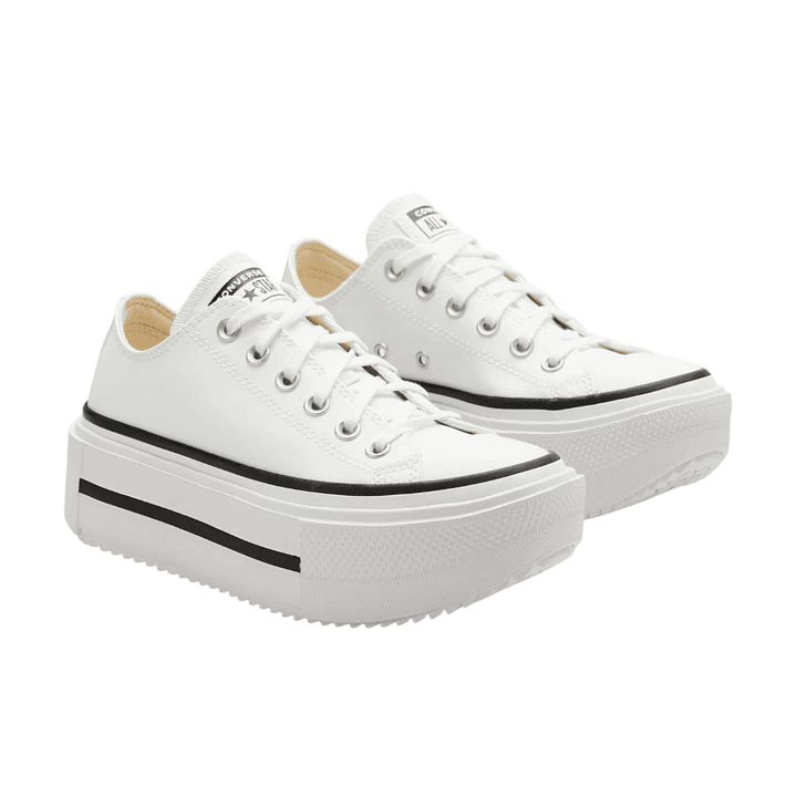 Tenis Converse Ctas Lift Double Stack Mujer-Blanco 4