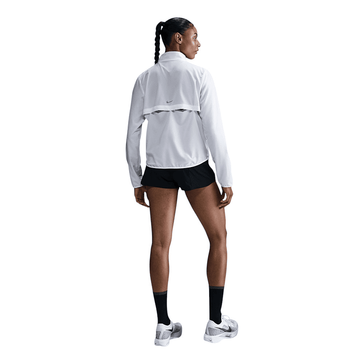 Chaqueta Nike Swsh Hbr Df Jkt Mujer-Blanco 4