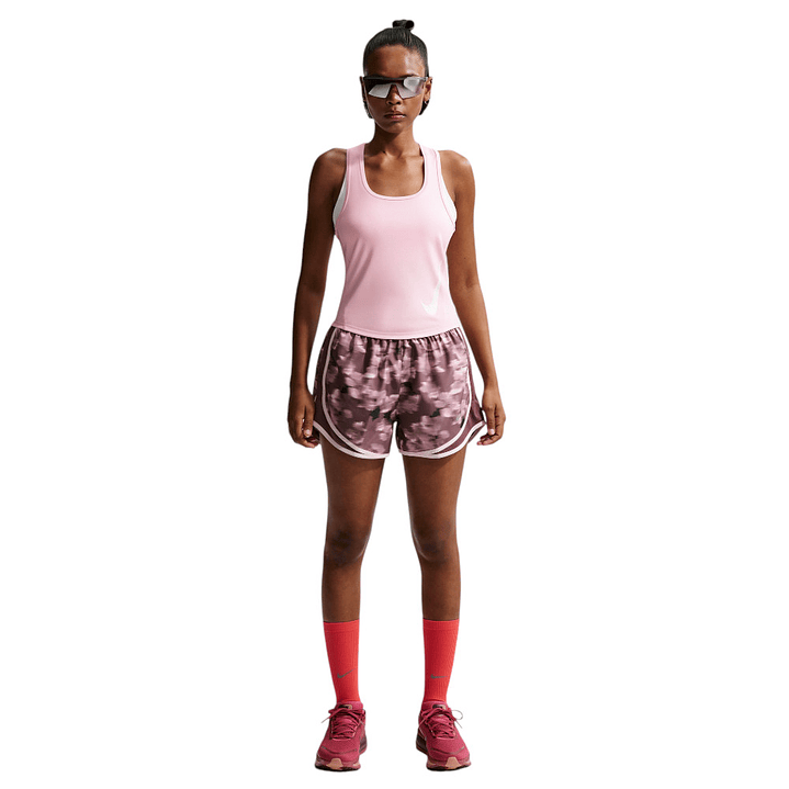 Camiseta Sin Mangas Nike Tempo Swoosh Run Df Tank Mujer-Rosa 4