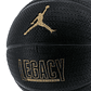Balon De Basquetbol Nike Jordan Legacy 2.0 8P Deflated-Negro - Miniatura 4