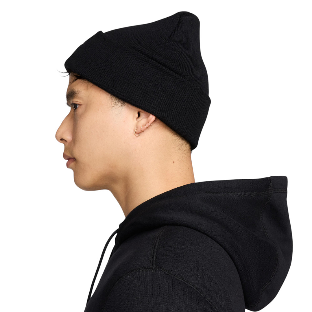 Gorro Nike Peak Beanie Tc Swsh F24 L Hombre-Negro 3