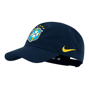 Gorra Nike Brasil Hombre-Azul Oscuro