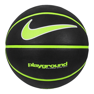 Balon De Basquetbol Nike  Everyday Playground 8P-Negro/Verde