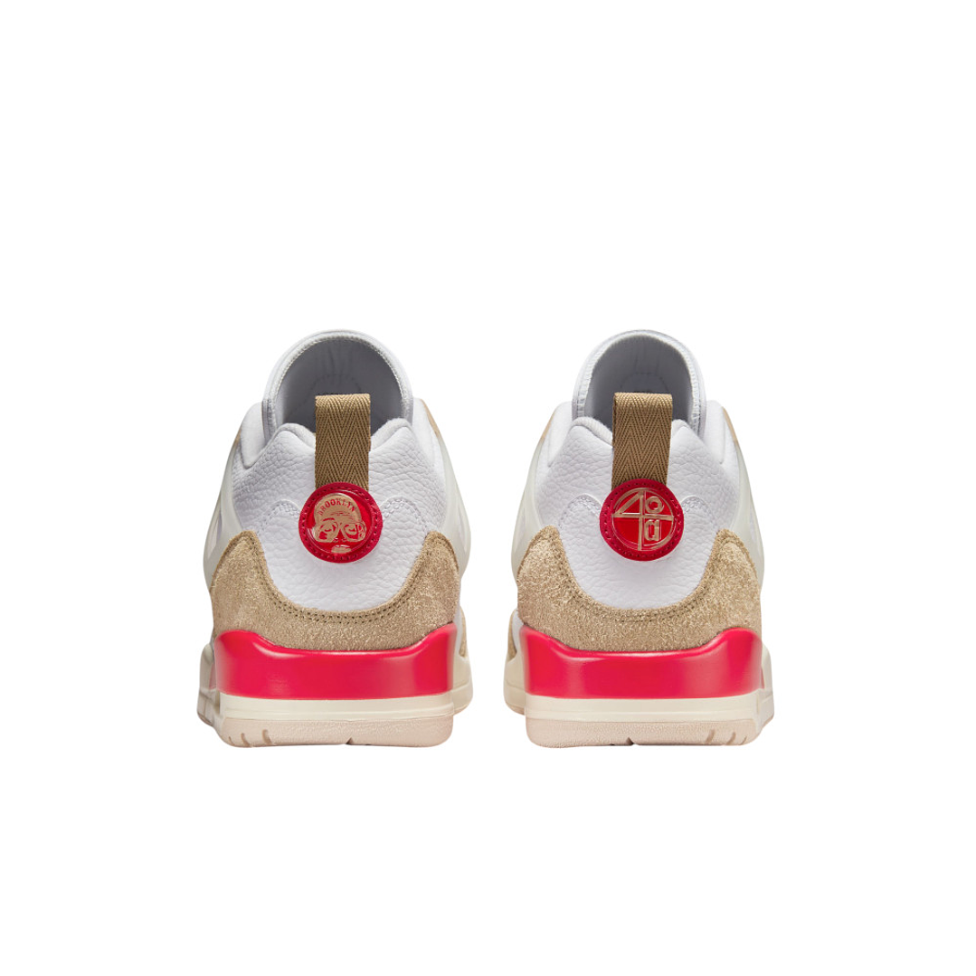 Tenis Nike Jordan Spizike Low Hombre-Blanco/cafe 5