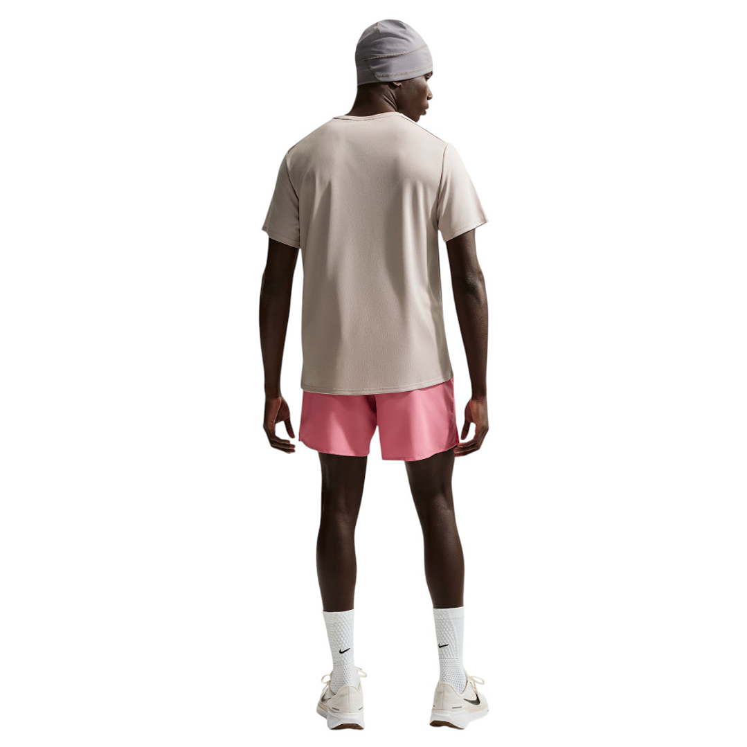 Camiseta Nike M Nk Df Uv Miler Ss Hombre-Beige Claro 4
