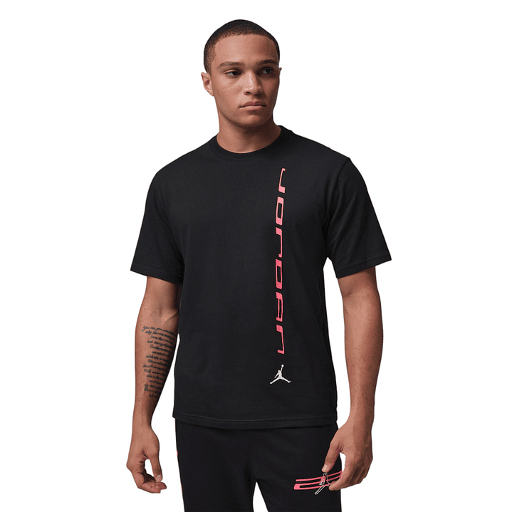 Camiseta Nike M J Df Spt Gfx Ss Crew Hombre-Negro 1