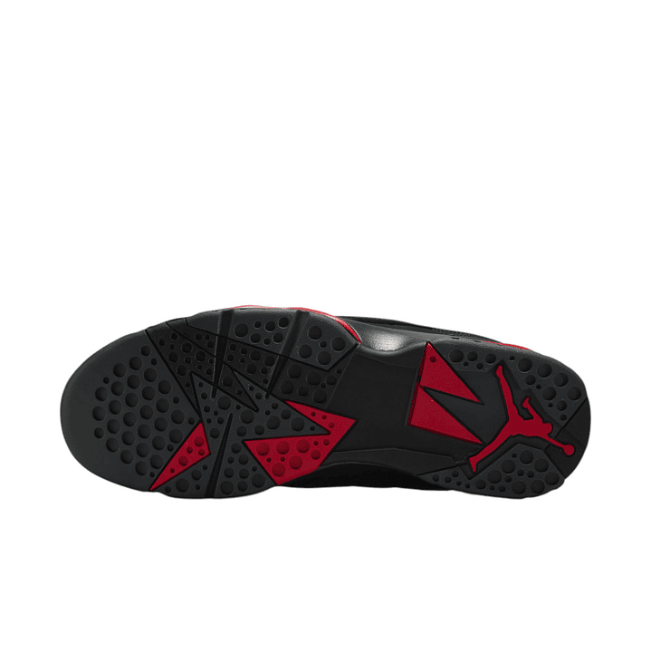 Tenis Nike Air Jordan 7 Rm Hombre-Negro/Rojo 6