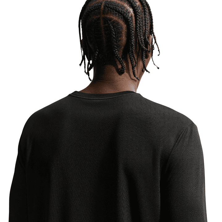 Camiseta Nike Uv Miler Ls Top Hombre-Negro 2