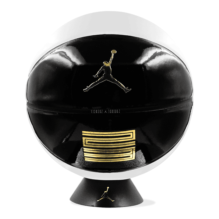 Balon De Basquetbol Nike Jordan Premium 8P M-Negro/Blanco 3