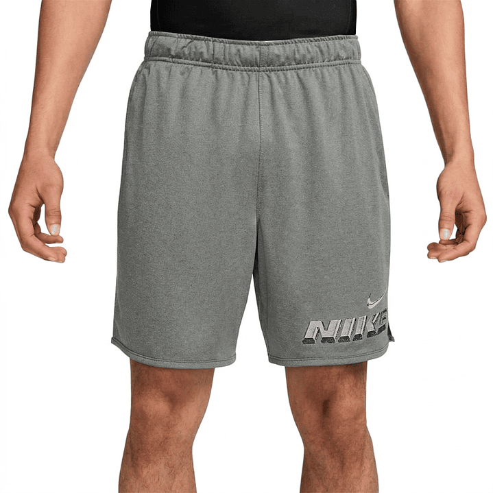 Pantaloneta Nike Totality Gfx 7Ul Hombre-Gris 1