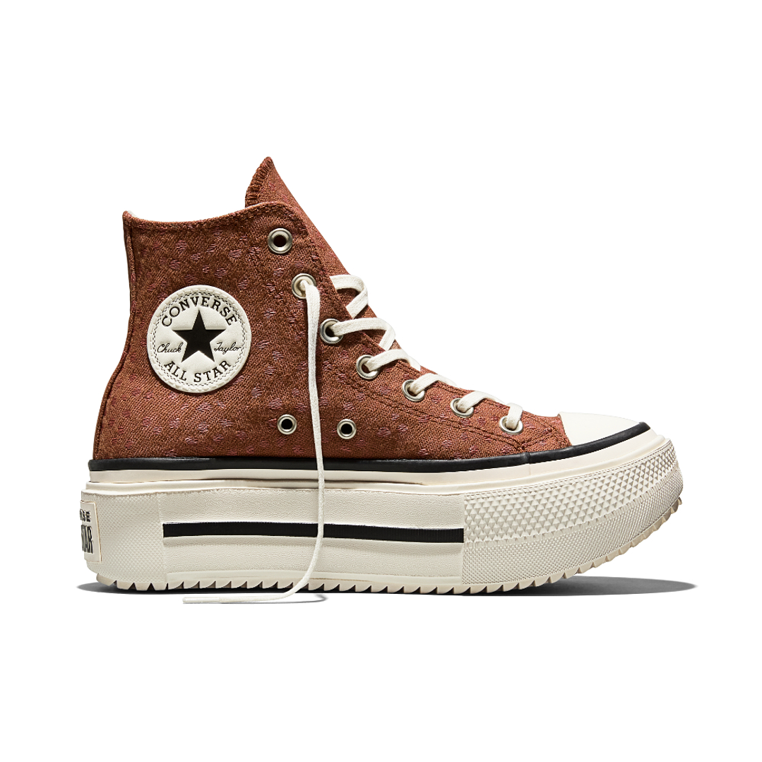 Botas Converse Ctas Lift Double Stack Mujer-Terracota 1