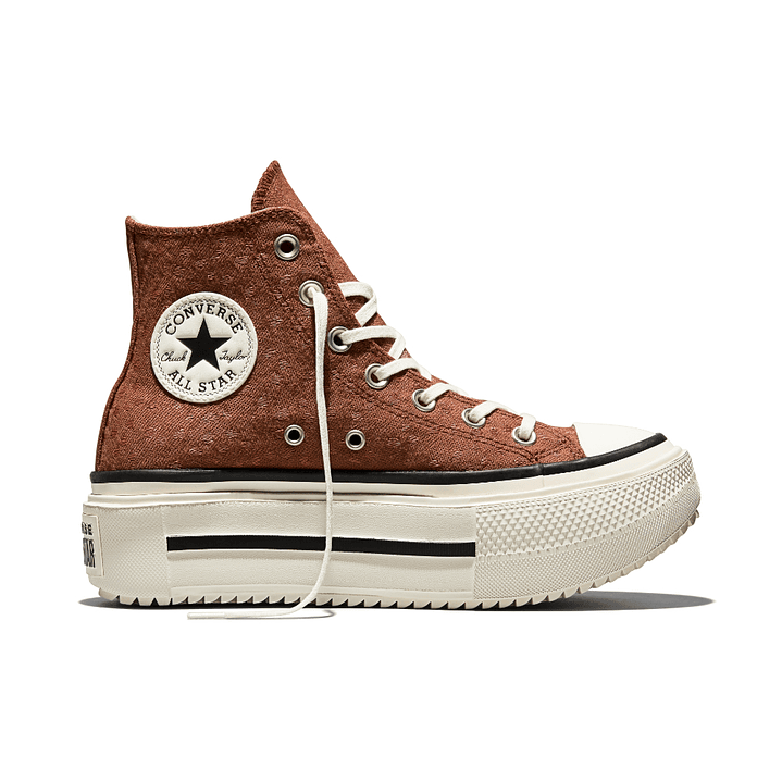 Botas Converse Ctas Lift Double Stack Mujer-Terracota 1