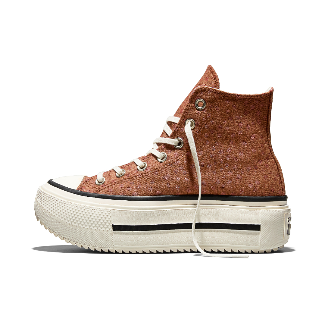 Botas Converse Ctas Lift Double Stack Mujer-Terracota 3