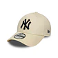 Gorra New Era New York Yankees Side Patch 9Forty-Beige - Miniatura 1
