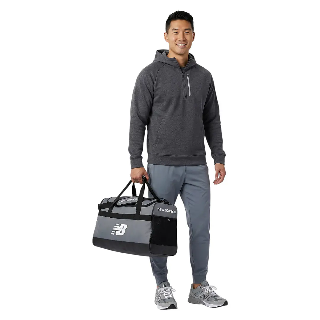 Maletin New Balance Team Duffel Medium-Gris 4