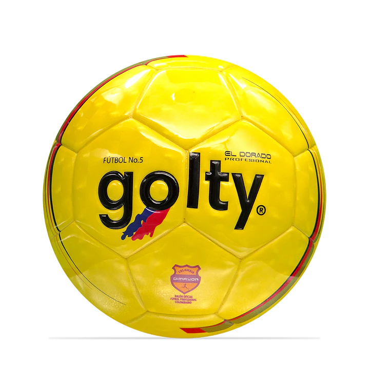 Balón De Fútbol Golty Prof Dorado Thermotech 5-Amarillo 1
