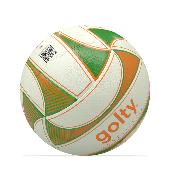 Balón Voleibol Golty Competencia Vgc5 No.5-Verde/Naranja 4