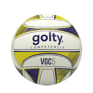Balón Voleibol Golty Competencia Vgc5 No.5-Amarillo/Violeta