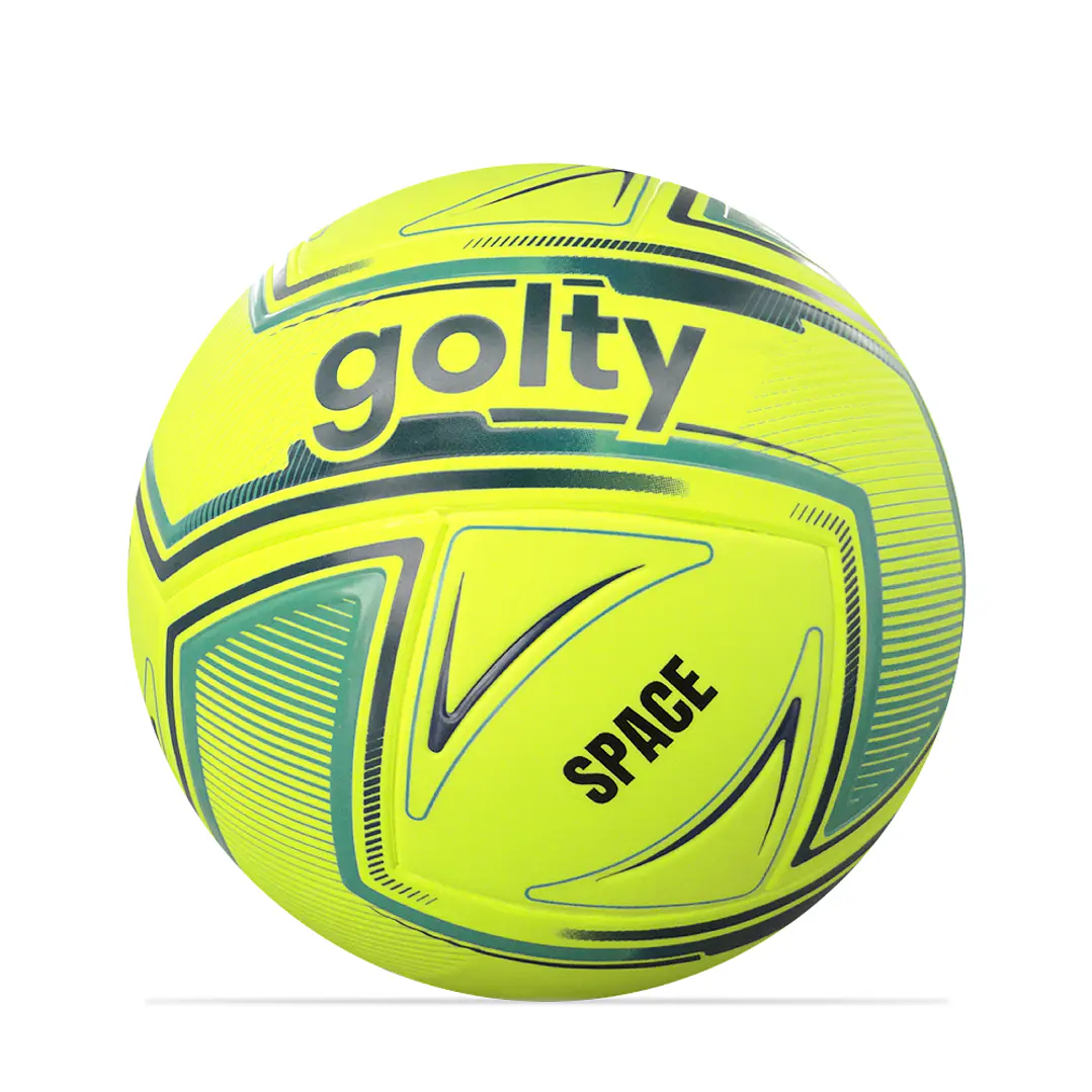 Balón Fútbol Sala Golty Competencia Space Laminado-Verde 1