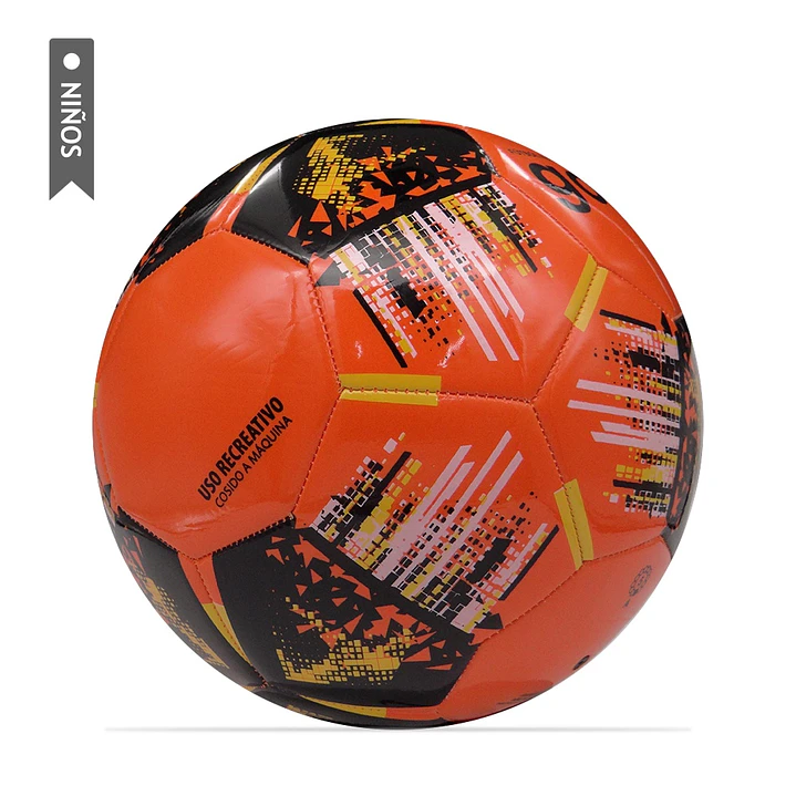 Balón Fútbol Golty Fundamentación Gambeta Niños No.5-Naranja 2