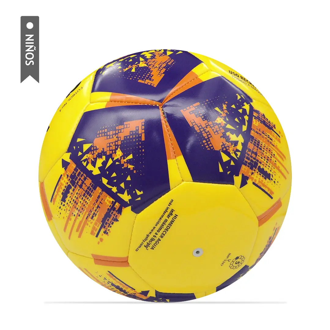 Balón Fútbol Golty Fundamentación Gambeta Niños No4-Amarillo 3