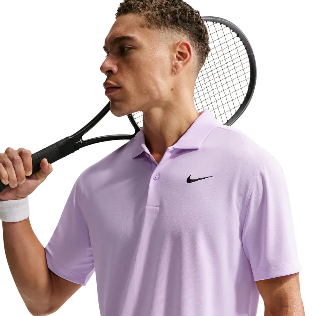 Camiseta Polo Nike Court Hombre-Rosa 1