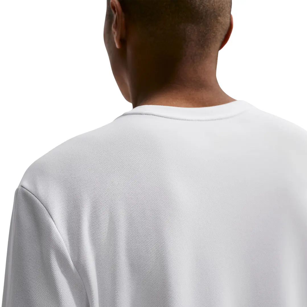 Camiseta Nike Df Uv Miler Ss Hombre-Blanco 2