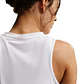 Camiseta Sin Mangas Nike One Classic Df Tank Mujer-Blanco - Miniatura 2