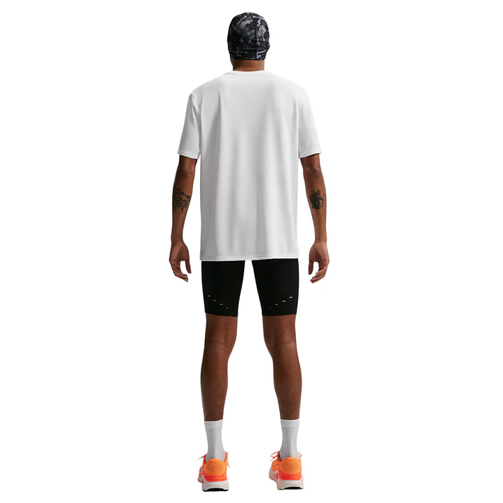 Camiseta Nike Df Uv Miler Ss Hombre-Blanco 4