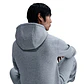 Hoodie Nike Club Bb Fz Hoodie Hombre-Gris - Miniatura 2