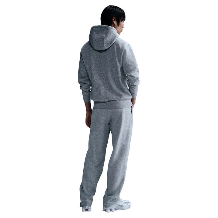 Hoodie Nike Club Bb Fz Hoodie Hombre-Gris 4