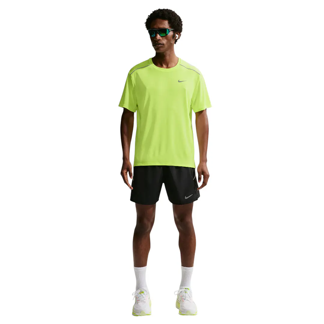 Camiseta Nike Df Uv Miler Ss Hombre-Verde 3
