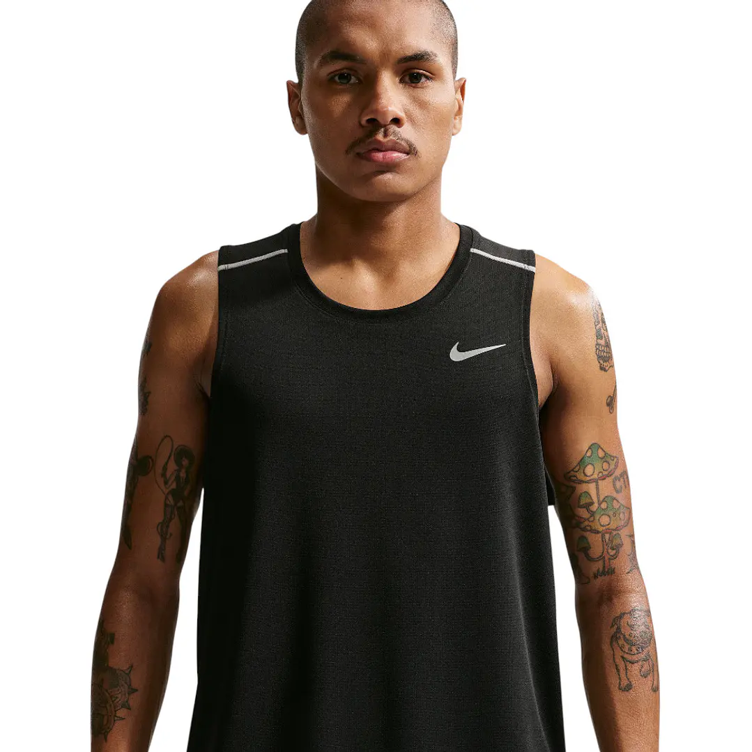 Camiseta Sin Mangas Nike Df Miler Tank Top Hombre-Negro 1