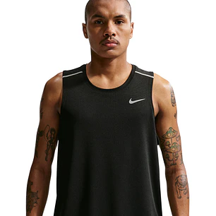 Camiseta Sin Mangas Nike Df Miler Tank Top Hombre-Negro